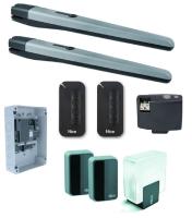 Комплект приводов Nice TO5016PBDKCE для распашных ворот со створками шириной до 5 м и массой 1000 кг.