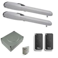 Комплект приводов Nice WINGO5KLT для распашных ворот со створками шириной до 3,5 метров и массой до 500 кг