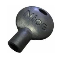 Ключ разблокировки трехгранный Nice PPD0416A.4540 (аналог PPD1244A.4540) для автоматики Nice, в том числе RD400, RD400KCE, WALKY1024KCE, TOO3000, SLH400, PP7024, PP7224, HP7124, HP7224, XBAR, WIDES.