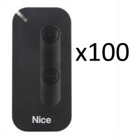 MYGO2KIT100 Nice Комплект пультов для ворот и шлагбаума двухкнопочный 100 шт.