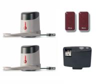 Комплект рычажного привода Nice HKHSBDKLT HI-SPEED для автоматизации распашных ворот со створками шириной до 3 метров и массой до 250 кг