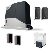 Комплект привода для откатных ворот Nice RD400KIT2 с двумя пультами, встроенным радиоприемником, фотодатчиками и лампой