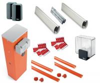Комплект шлагбаума Nice WIDEL7KIT2 со скоростью подъема стрелы 6-10 сек. и интенсивностью 200 циклов/час для автоматизации проездов шириной до 7 метров, лампа, фотоэлементы