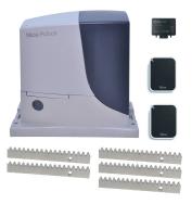 Комплект автоматики для откатных NICE RB600BDKIT-ROA85 ROBUS600 для ворот весом до 600кг с двумя пультами, радиоприемником и зубчатой рейкой 5 метров