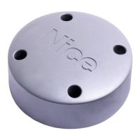 Крышка крепления стрелы Nice BMG1669SB.45673 для шлагбаума S-BAR, X-Bar