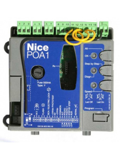 Блок управления Nice POA1/A (или SPPOA1) новая модификация для привода POP PP7024