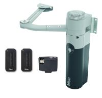 Комплект электромеханического привода Nice WALKY1024BDKCE, для распашных ворот рычажного типа, ширина створки до 1,8 м и массой до 180 кг.