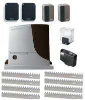 Комплект привода NICE ROBUS RB600BDKCE-ROA88, для автоматизации откатных ворот массой до 600 кг, шириной створки до 8м