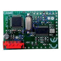Плата-радиоприемник Came 001af43RU 433.92 МГц