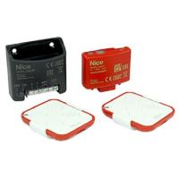 Комплект управления автоматическими воротами и шлагбаумом дальнего радиуса действия Nice ONELRKIT. Комплект из 2х пультов, приемника и переходника OX2UBP LoRa ONELRKIT