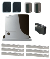 Комплект привода NICE ROBUS RB600BDKIT1-ROA86, для автоматизации откатных ворот массой до 600 кг, шириной створки до 8м