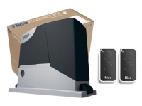 Комплект привода для откатных ворот Nice RD400KCE с двумя пультами и встроенным радиоприемником