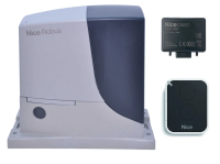 Комплект привода NICE RB600BDKIT1 для автоматизации откатных ворот весом до 600кг, с одним пультом и радиоприемником