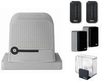 Комплект автоматики для откатных NICE RBS600BDKCE для ворот весом до 600кг с двумя пультами, встроенным радиоприемником, фотоэлементами, сигнальной лампой и WIFI модулем