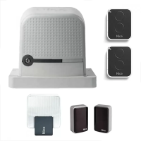 Комплект привода Nice RBS400BDKCE для откатных ворот весом до 400кг, фотодатчики, лампа, пульты 2шт