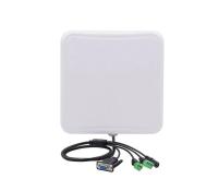 Считыватель Smartec ST-LR300 c большой дистанцией считывания и встроенной антенной, который работает с UHF картами стандарта ISO-18000-6C, ISO-18000-6B