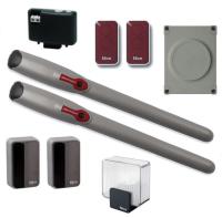 Комплект высокоскоростного электромеханического привода для распашных ворот Nice WG3524HSBDKCE, ширина створки до 3 м и массой до 200 кг.