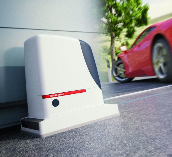 Привод для откатных ворот Nice RUN1200HS для откатных ворот до 1200 кг, Инт. 60 циклов/час, скорость до 0,37 м/с, ВЫСОКОРОСТНОЙ