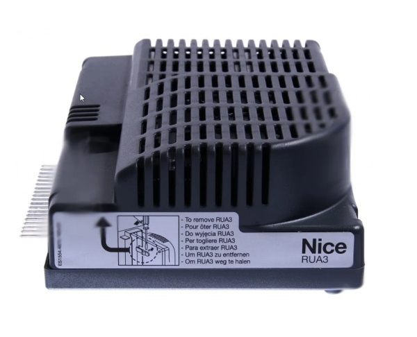 Блок управления Nice RUA3 для инверторного привода RUN2500IR01/A