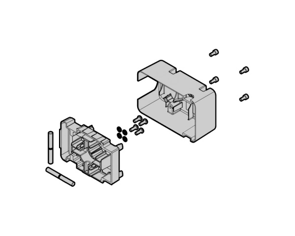 Крепление стрелы в сборе Nice SPWIDE0001 для шлагбаумов WIDES, WIDEM