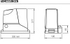 Привод для откатных ворот RB250HS