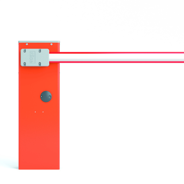 Комплект шлагбаума Nice WIDEM5KIT со скоростью подъема стрелы 3,5 сек. и интенсивностью 300 циклов/час для автоматизации проездов шириной до 5 метров