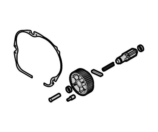 SPAMG248A00A комплект вала разблокировки WIDES, XBAR, SBAR Nice