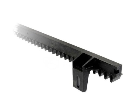 Бесшумная зубчатая рейка Nice ROA6 нейлоновая. Комплект 4штуки. M4 25x20x1000мм пластиковая с металлической вставкой