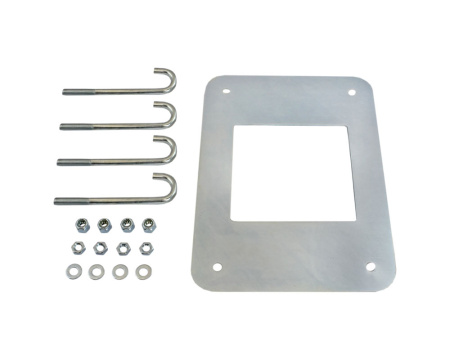 Анкерная пластина с крепежом NICE XBA17 для шлагбаумов LBAR 