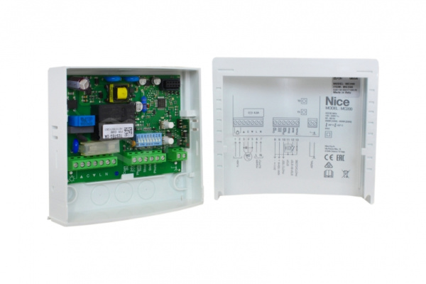 NICE A01 - блок управления для одного привода с напряжением питания двигателя 230В