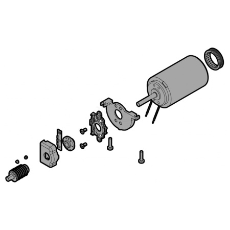 Электродвигатель Nice spamg323a00 для привода TTN3724HS